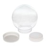 Creative Hobbies 5 Inch DIY Clear Plastic Water Globe Snow
