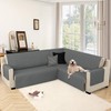 Arfntevss Corner Sectional Couch Covers for Sectional Sofa L Shaped