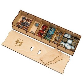 The Broken Token Long Bits Box for Sleeved Card Game Organizer