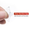 Litoexpe 10 Pieces Clear Suction Cups Without Hooks Without Holes,