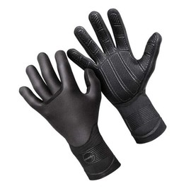 O'Neill Psycho 3MM Double Lined Neoprene Wetsuit Gloves Black - Adults Unisex - 100% Sealed - Tacky grip - - Size - XL