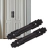 Tgoon Heavy Duty Door Handle, Gate Door Handle 2Pcs Black