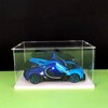 Hinged Display Case Made of Transparent Acrylic for Assembling the