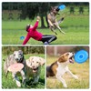 Necdeol Pack of 2 Frisbee Dogs, 18.5 cm Dog Frisbee