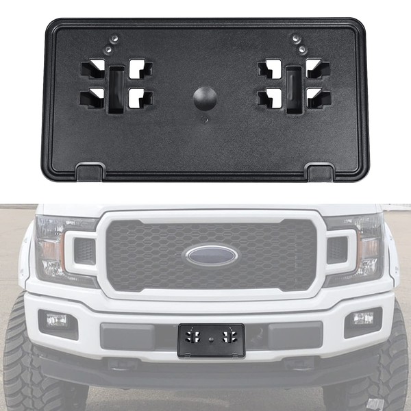 OKPARZ Replacement for Front Bumper License Plate Frame Bracket 2018-2020