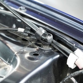 Redline Tuning 21-36014-02 Hood QuickLIFT Plus System Compatible with Subaru BRZ & Toyota GR86 2022+ (All Black Components)