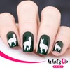 Whats Up Nails - Llama Vinyl Stencils for Nail Art