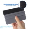 Felt Squeegee for Vinyl, 3 PCS Small Vinyl Squeegee Scraper