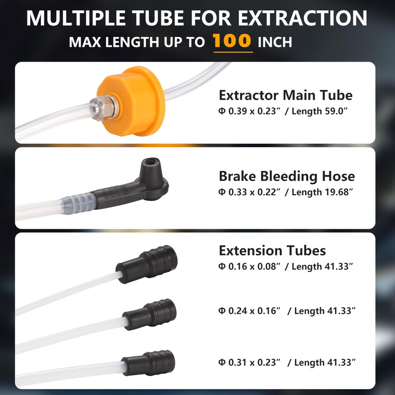 FOUR UNCLES 6L Manual Oil Extractor Pump - Fluid Extractor