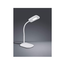 Reality Leuchten Boa R52431101 LED Desk Lamp Acrylic White with 3.5 Watt LED 25 x 11 x 36 cm