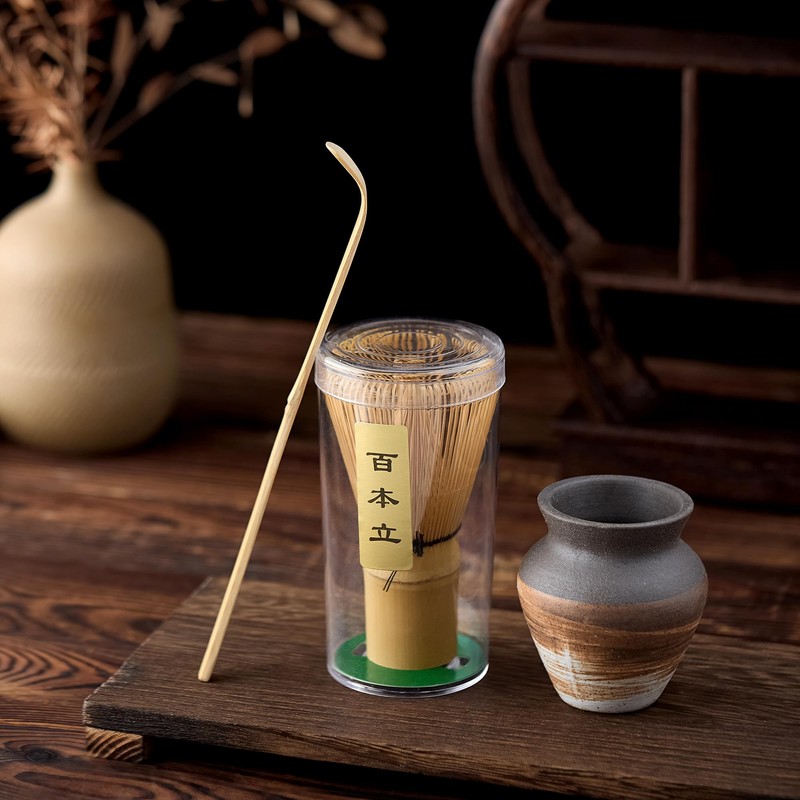 Matcha Whisk, Bamboo Whisk for Matcha Tea, Japanese Matcha Accessories,
