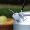 ABOOFAN Stainless Steel Extended Kettle Spout with Pipe Cleaning Brushes