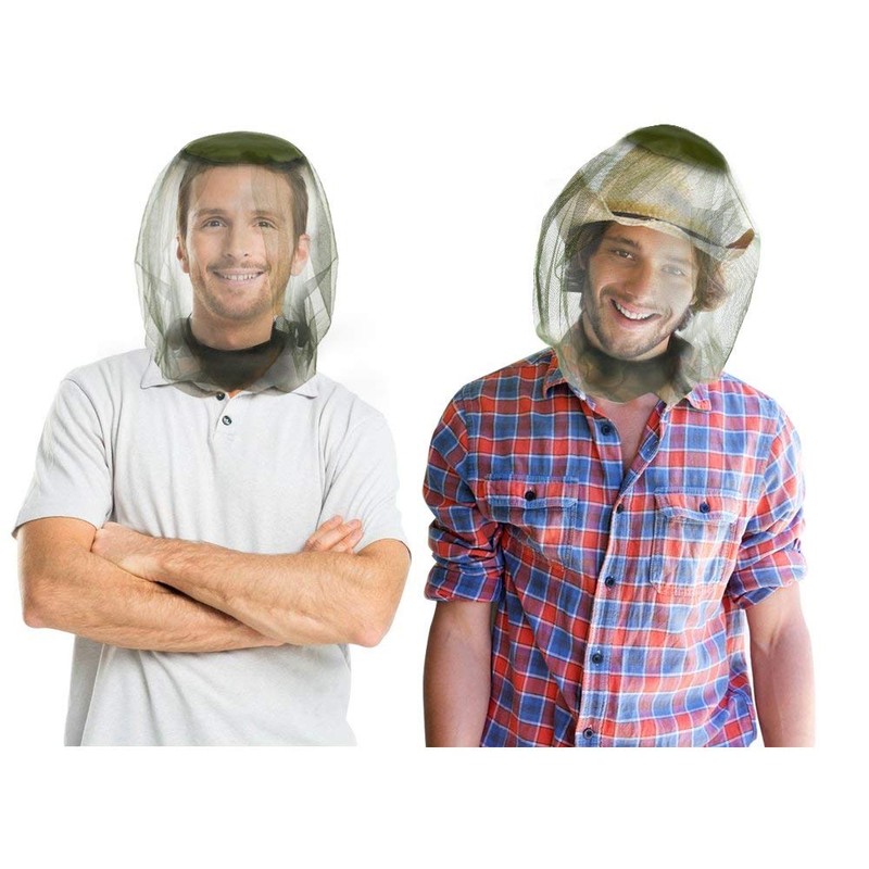 Mosquito Head Nets Gnat Repellant Head Netting, Protective Cover Mask