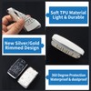 CHEZENHUI Compatible with Land Rover Key Fob Cover with Leather