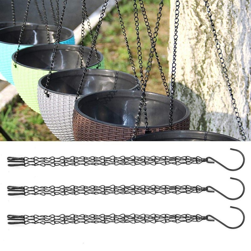 Juego de 3 uds de Cadena Colgante de Hierro de