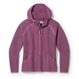Smartwool Women's Hudson Trail Fleece Anorak Argyle Purple Xs