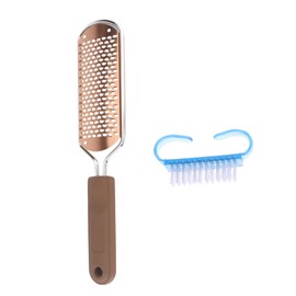 Baluue Foot Exfoliator Callus Remover Tool Set Dead Skin Remover for Smooth Feet Random Color