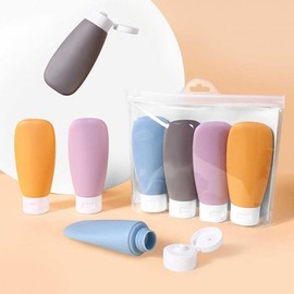 Portable Refill Bottles for Cosmetics, Shampoo, Gym, and Camping Portable