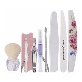 Maange Profesionales Limas Para Uñas Set Belleza Para Uñas 10 Pzs