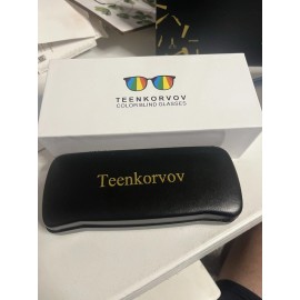 Teenkorvov Teenkorov Red/Green Color Blind Glasses Suitable for Indoor and Outdoor Use