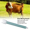 10pcs Mixing Nozzles Plastic Prevent Blocking Adhesive Glue Mixing Nozzle