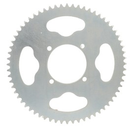 Fockety Rear Sprocket 64T T8F Chainring 54MM 4 Hole Steel Mini Motorcycle Sprocket for 47cc 49cc Mini Motorcycles ATVs Go Karts