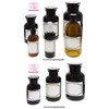 60 x Mix Apothecary Bottle Labels, Kosmetex Stickers for Bottles,