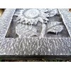 gostatue Sunflower tile plastic mould 8" x 8 x just