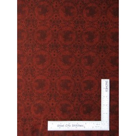 Quilting Treasures Patriotic Eagle Medallion Red Cotton Fabric QT Stars Stripes Forever By Yard