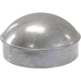 Ozark Fence - Chain Link Fence Round Dome External Post Caps - Die Cast Aluminum Fence Post Caps - Chain Link Caps - 1 Pack - Fits 2-7/8" Round Metal Post