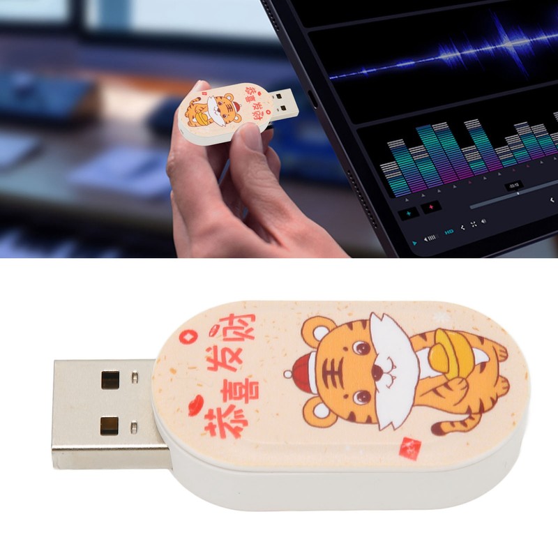 Cartoon USB Flash Drive Cute Animal Pattern Anti Electromagnetic Interference