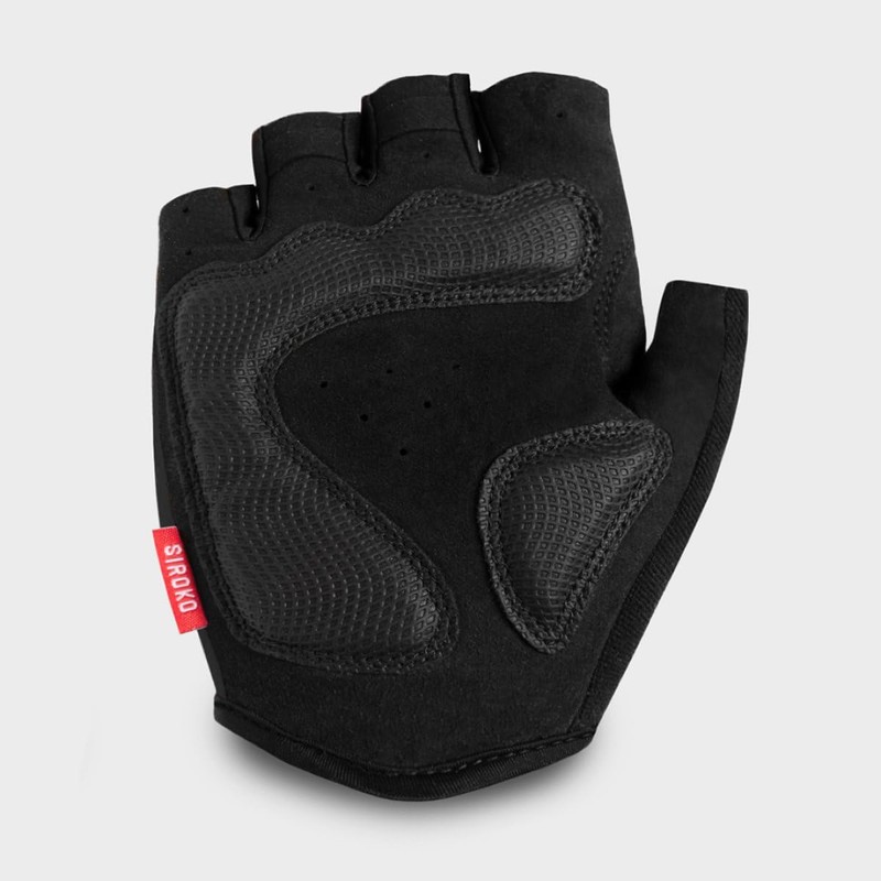 SIROKO Aero Cycling Gloves Black for Men and Women