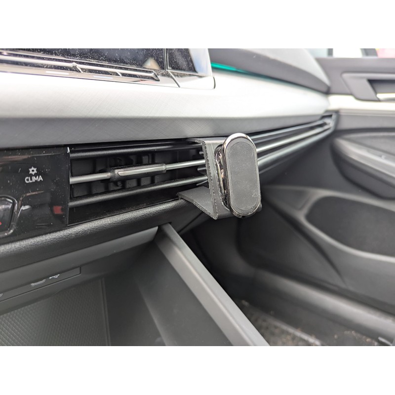 Magnetic Phone Holder for VW Golf 8 - Perfectly Integrated