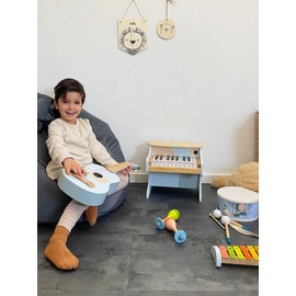 small foot Groovy Beats 12250 Children's Drum with Adjustable Strap Musical Early Education 3+ Years