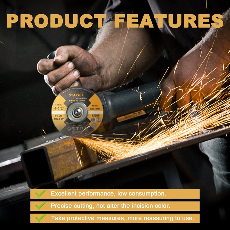Pack of 20 Extra Thin 1 mm Metal Cutting Disc,