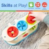 Melissa & Doug Match & Push Spinning Tops Developmental Skills