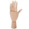 Wooden Hand Rotation Joint Professional Hand Model Various Shapes Wooden