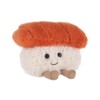 Apricot Lamb Sushi Food Plush Toys for Children, Soft Cute