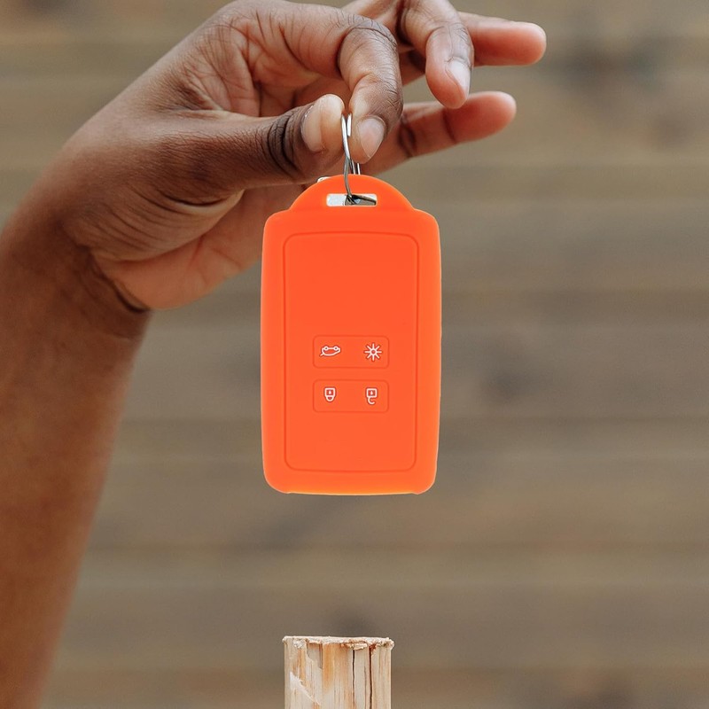 Kichvoe Funda de Silicona Diseño Estilizado para Llave de Coche