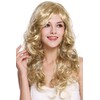 WIG ME UP - DEC37-ZA89 Women's Carnival Wig Long Blonde