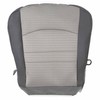 Priprilod Gray Driver & Passenger Side Bottom Replacement Seat Cover