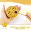 Tongue Drum Steel Tongue Drum 6 Tones Handpan Instrument Steel