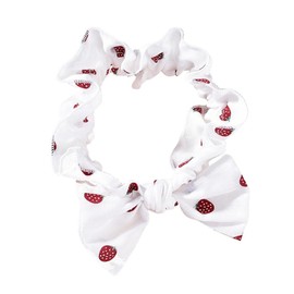 Healvian 1pc Strawberry Design Makeup Cosmetic Shower Face Washing Elastic Headband for Women Cute Hair Wrap for Spa Yoga Routine