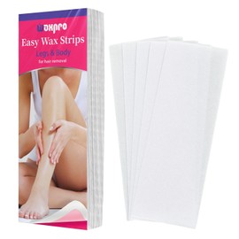 Waxpro Hair Removal Non Woven Wax Strips (60 Counts) for Women and Men - Effective on Face, Arms, Legs, and Underarms