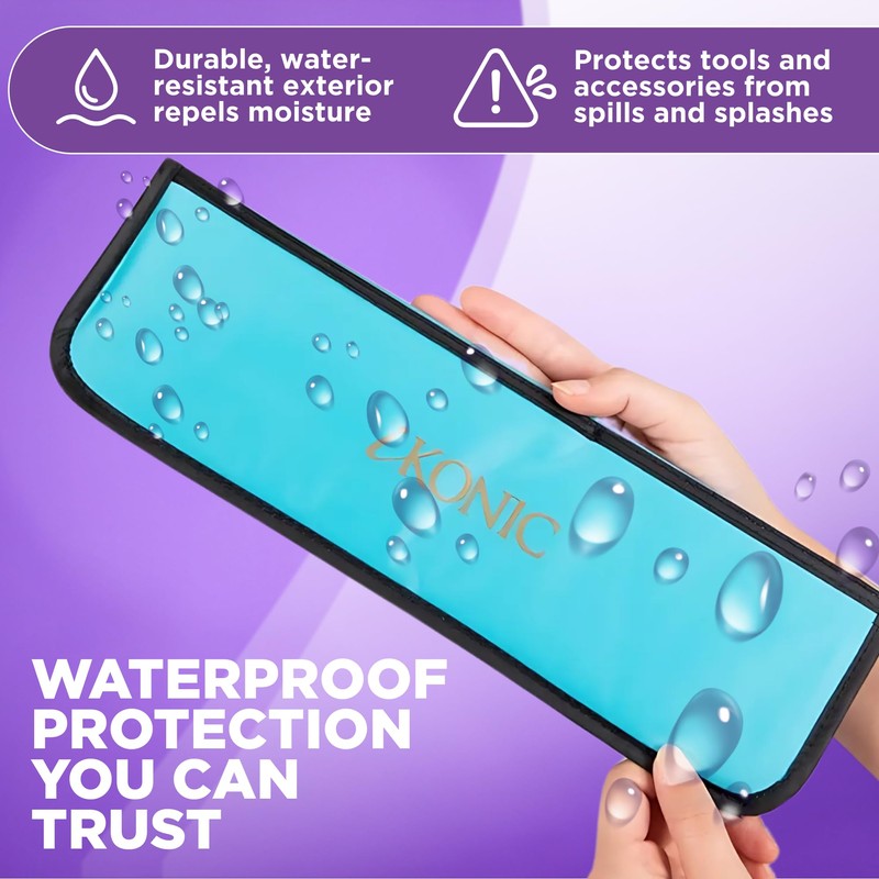 IKONIC Heat Resistant Hair Tools Travel Bag - Compact Storage