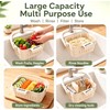 Foldable Hanging Sink Drain Basket for Kitchen (White)