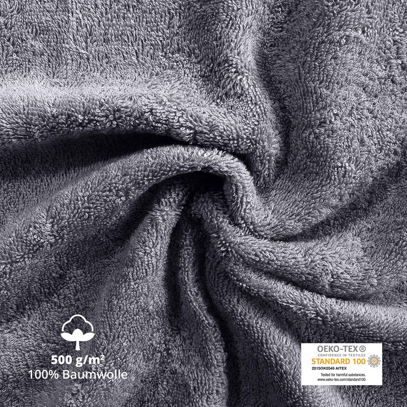 Class 4 Piece Terry Towel Set | Pack of 4