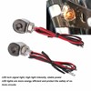 Handlebar LED Turn Signal Light DC12V Retro Mini Waterproof Increased