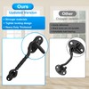 Storm Hook, Black Window Hook, Window Stopper, Upgraded and Thickened