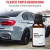 2Pcs Crystal Coating for Car Plastic Parts, Upgrade Refurbish Agent